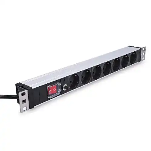Die beste 19-Zoll-Steckdosenleiste kwmobile 19" PDU Steckdosenleiste 7-fach 2026 Test Bestseller 19-Zoll-Steckdosenleiste kwmobile 19″ PDU Steckdosenleiste 7-fach