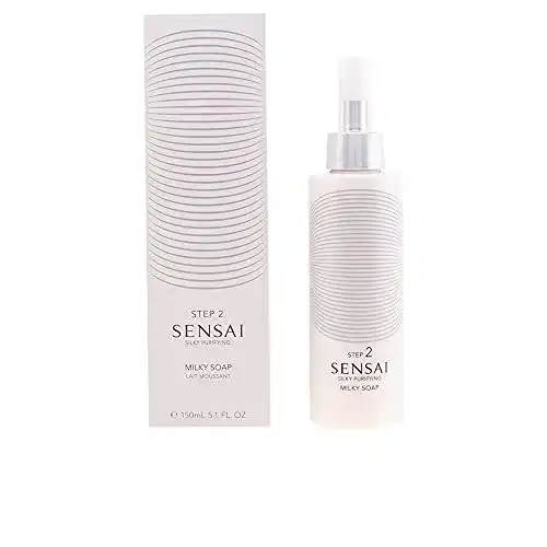 Gesichtsseife Sensai Kanebo Silky Purifying Milky Soap Step 2