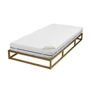 Moltonauflage biberna Sleep & Protect 0808315, 70×140 cm weiß