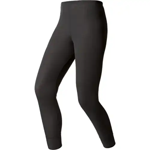 Lange Unterhose Odlo Damen Pants Warm Unterhose, Schwarz