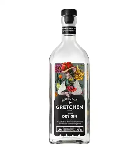 Schwarzwald-Gin Schladerer Gretchen Schwarzwald Dry Gin, (1 x 0.7l)