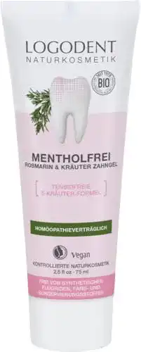 Zahngel LOGONA Naturkosmetik LOGODENT MENTHOLFREI