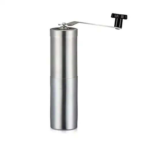 Hand-Kaffeemühle Porlex Tall Kaffee-Handmühle, silber