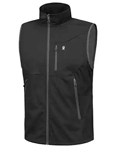 Softshell-Weste Little Donkey Andy Leichte für Herren, Winddicht