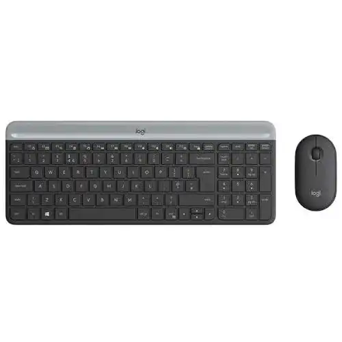 Logitech-Tastatur-Maus-Set Logitech MK470 Slim Combo