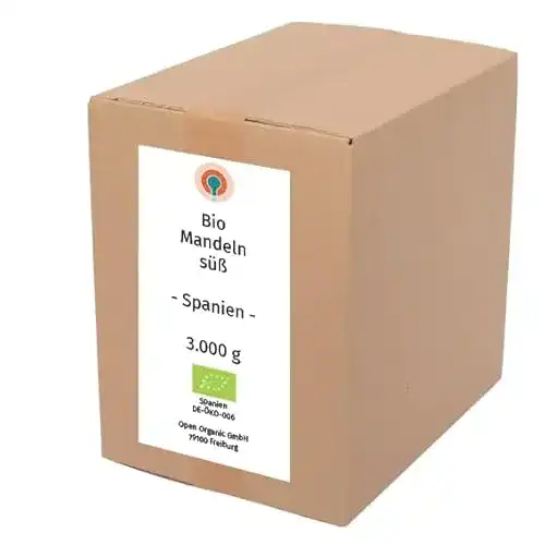 Mandeln Open Organic Bio- 2,4kg (3x 800g)