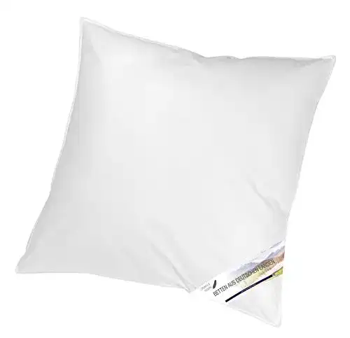 Daunenkissen 80×80 PremiumShop321 3 Kammer Kopfkissen