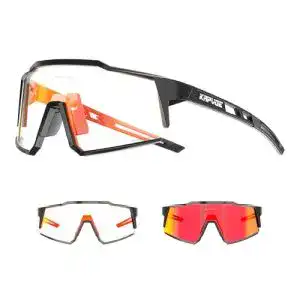 Fahrradbrille selbsttönend KAPVOE Photochromatisch