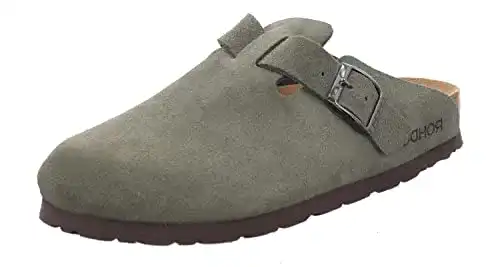 Clogs Rohde Damen Clog Leder Pantolette robust klassisch