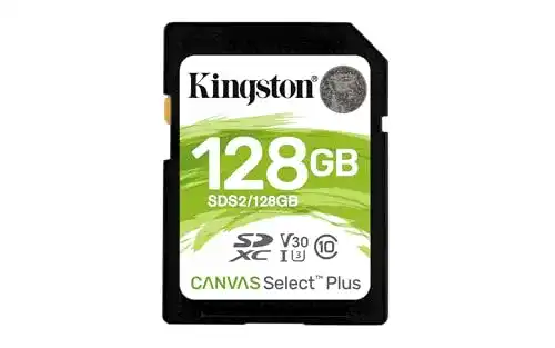 SDXC (128 GB) Kingston Canvas Select Plus SD, SDS2/128GB