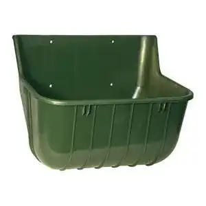 Trog Kerbl 3258 Futter 15 Liter rechteckig, splitterfreier Kunststoff