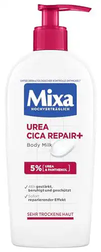 Die beste Mixa-Produkte Mixa Urea Cica Repair Body Milk, beruhigend 2026 Test Bestseller Mixa-Produkte Mixa Urea Cica Repair Body Milk, beruhigend