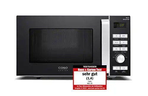 Caso-Mikrowelle Caso MIG25 2-in-1, Easy-Clean-Beschichtung