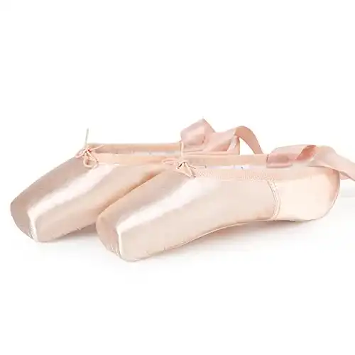 Ballettschuhe Bezioner Spitzenschuhe Rosa Professionell