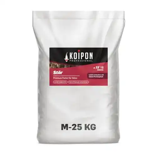 Störfutter KOIPON Premium sinkend, Teichfutter 6mm Pellets 25 kg