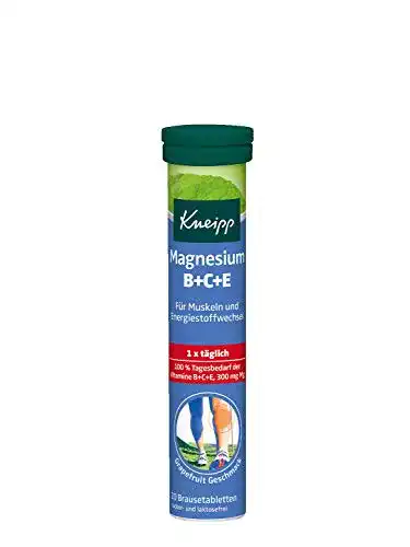 Magnesium-Brausetabletten Kneipp Magnesium, Vitamine B, C, E