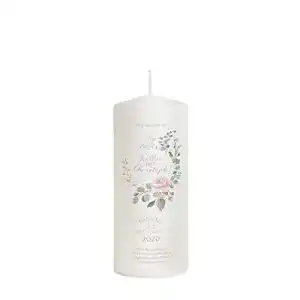 Hochzeitskerze Mia Sanis SUPERFOODS Liamoria® 20 x 8 cm