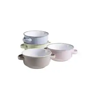 Suppentasse MÄSER 931611 Serie Maila Buntes Set für 4 Personen