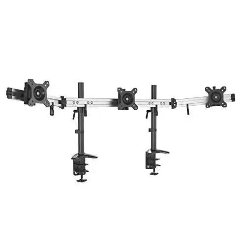 Monitorhalterung (3 Monitore) HFTEK 3-Fach Monitorarm