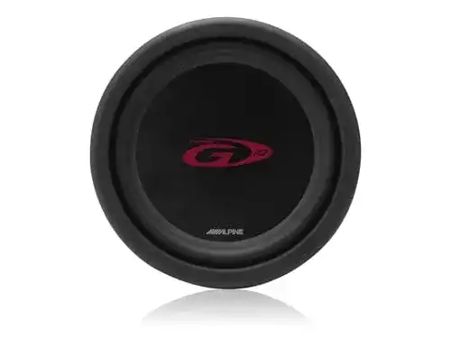 Alpine-Subwoofer Alpine SWG-1044 Subwoofer, schwarz