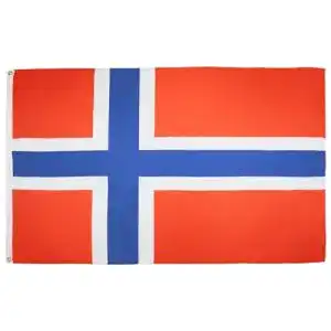Norwegen-Flagge AZ FLAG Flagge NORWEGEN 150x90cm