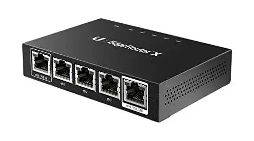 Ubiquiti-Router Ubiquiti ER-X Netzwerk/Router, Schwarz