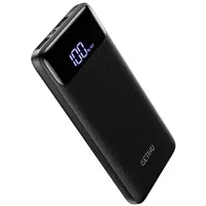 Powerbank mit Taschenlampe GETIHU Power Bank 10000mAh