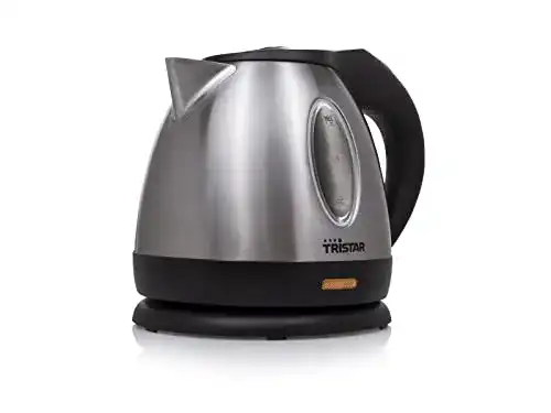 Wasserkocher 1,2 Liter Tristar, 360° rotierbar, Wasserstandsanzeige