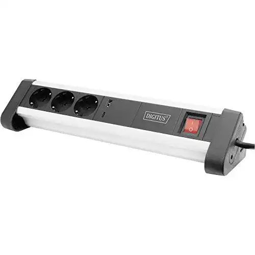 Steckdosenleiste mit USB-C DIGITUS Steckdosenleiste mit USB