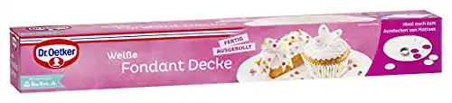 Rollfondant Dr. Oetker Weiße Fondant Decke, 450 g
