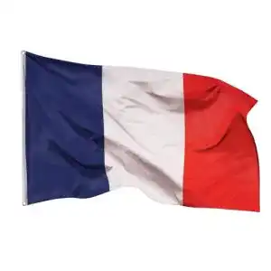 Frankreich-Flagge Aricona 250 x 150 cm mit Messing-Ösen