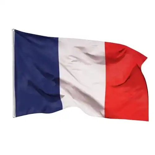 Frankreich-Flagge Aricona 250 x 150 cm mit Messing-Ösen