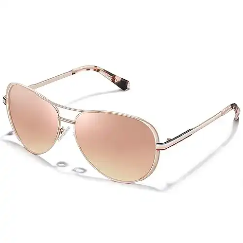 Carfia-Sonnenbrille CARFIA Verspiegelte Damen Sonnenbrille