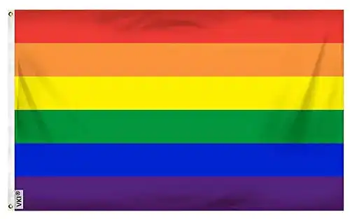 LGBTQ-Flagge VKI ® Flagge Regenbogen, 90x150cm
