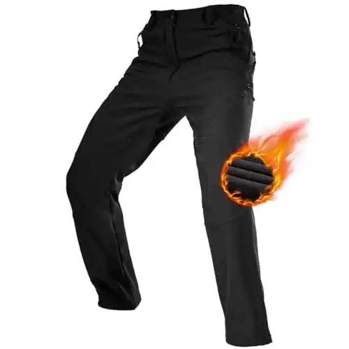 Langlaufhose Herren FREE SOLDIER Herren Winter wasserdichte Skihose