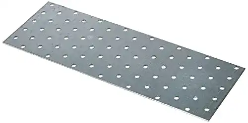 Lochplatten BGS Do it yourself, Stahl-Lochplatte, 300x100x2 mm