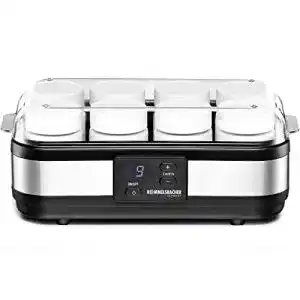 Joghurtbereiter Rommelsbacher JG 40, LCD Display, Zeitschaltuhr