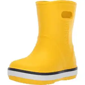 Gummistiefel Kinder Crocs Crocband Rain Boot Kids, Gelb