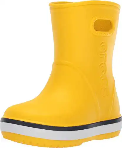 Die beste Gummistiefel Kinder Crocs Crocband Rain Boot Kids, Gelb 2026 Test Bestseller Gummistiefel Kinder Crocs Crocband Rain Boot Kids, Gelb