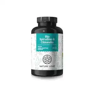 Spirulina-Chlorella Nature Love ® Bio Spirulina + Bio Chlorella