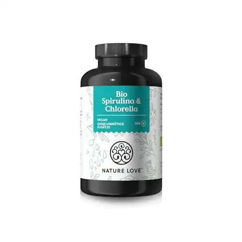 Spirulina-Chlorella Nature Love ® Bio Spirulina + Bio Chlorella