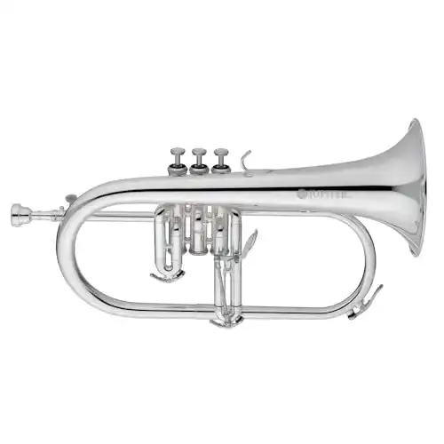Flügelhorn Jupiter JFH1100 RS in B – Goldmessing, versilbert
