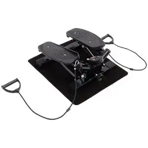 Swing-Stepper HOMCOM Mini Stepper inkl. Trainingsbänder