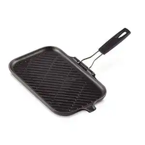 Le-Creuset-Grillpfanne LE CREUSET Gusseisen-Steakgrillpfanne