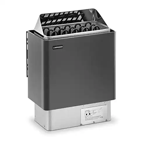 Saunaofen 8 kW Uniprodo UNI_SAUNA_G8.0KW 30 bis 110 °C
