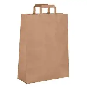 Papiertragetasche Dila GmbH 50 in Braun Henkeltaschen