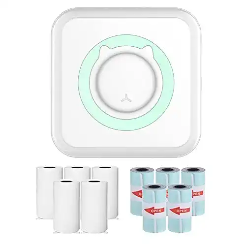 Taschendrucker ConBlom Mini Drucker, Bluetooth Fotodrucker