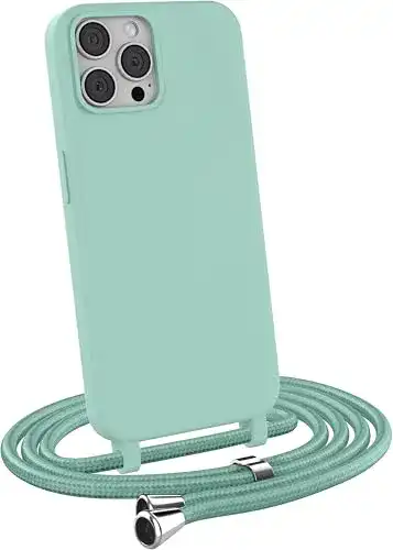iPhone-12-Hülle mit Band MyGadget Handykette