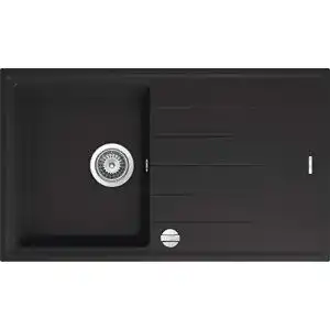 Spülbecken (schwarz) Victory S780 Granitspüle 78x50cm