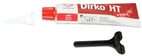 Motordichtmasse Elring 705.705 Dirko HT Dichtmasse, 70ml, Rot